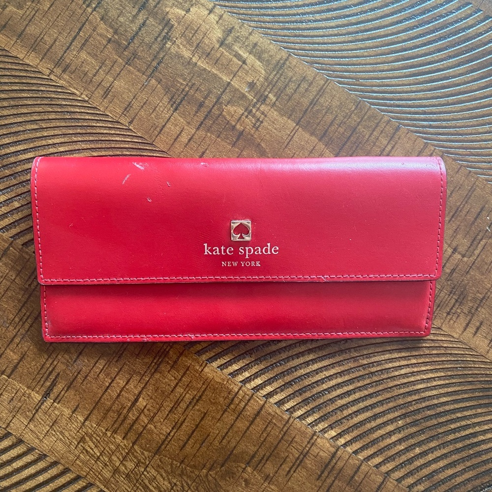 Kate Spade Red Wallet